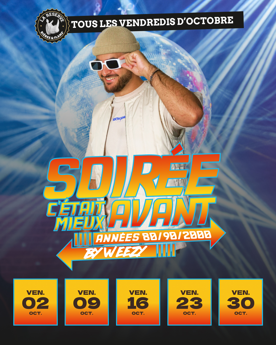 Soirée C'était mieux avant by Weezy