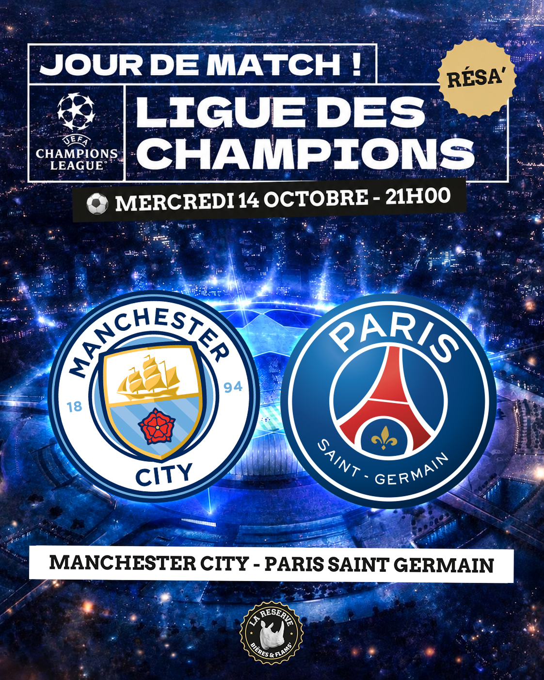 Manchester City - PSG